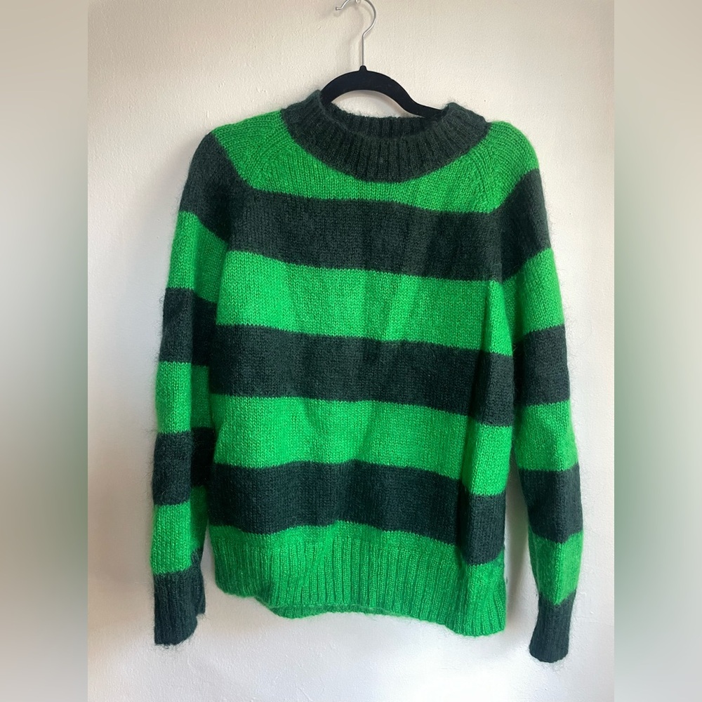 COS mohair stripe sweater